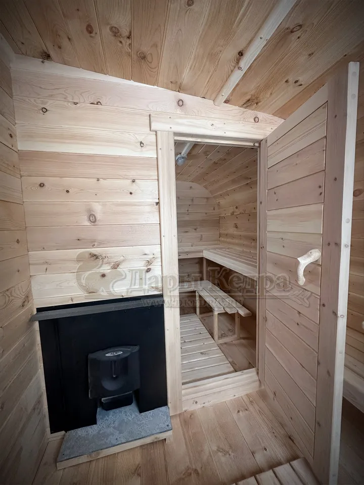 Баня «Парус» из кедра 4х2,2 метра