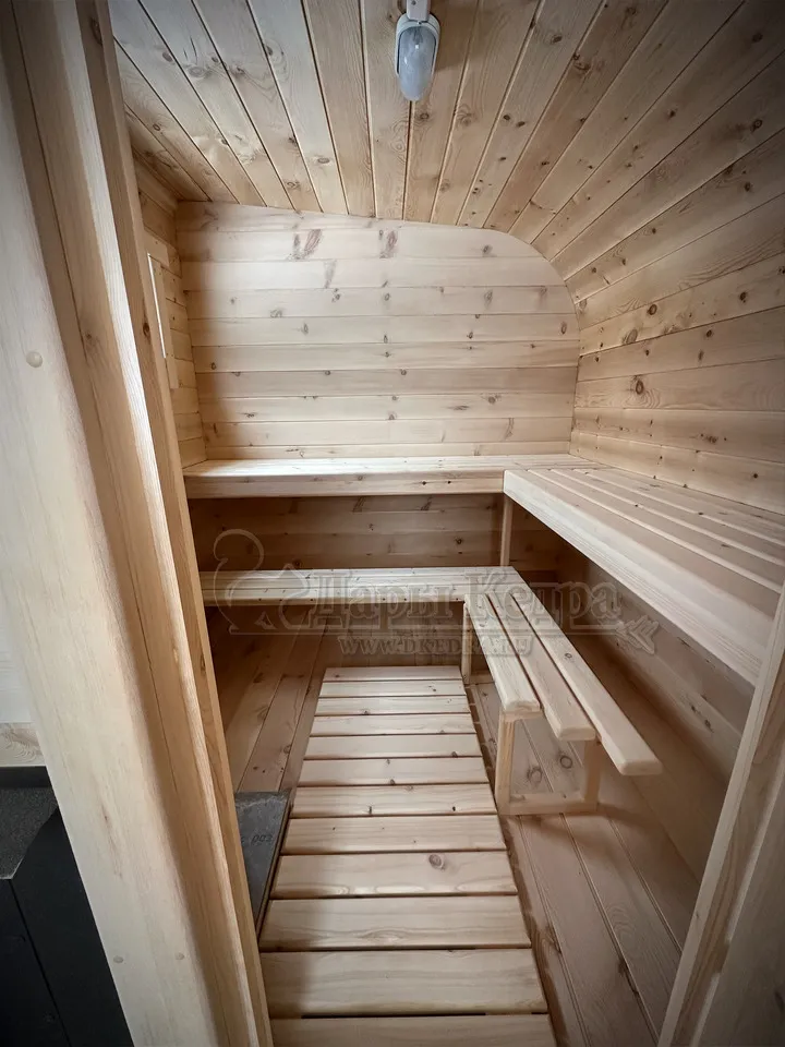 Баня «Парус» из кедра 4х2,2 метра