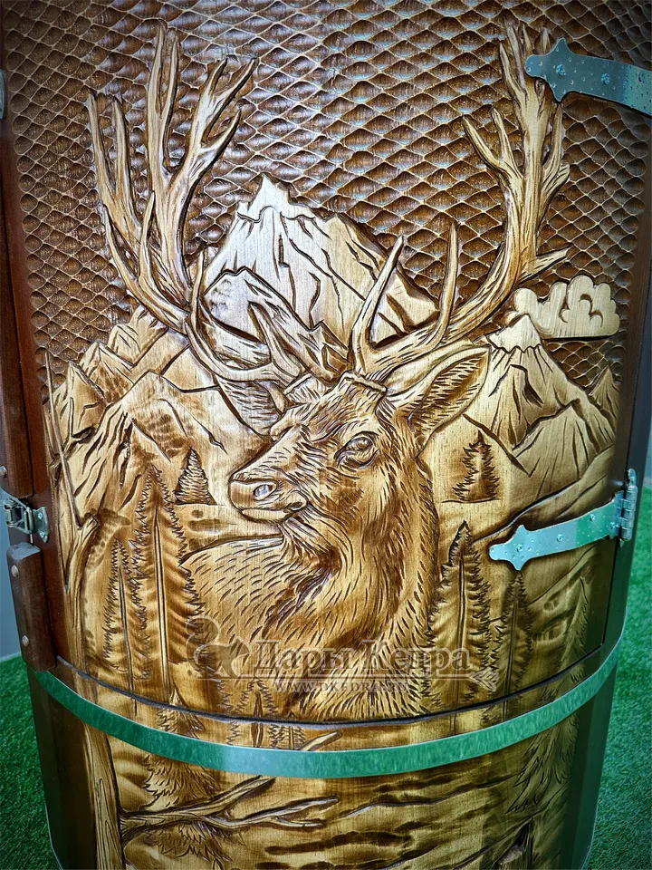 Кедровая бочка (фитобочка) «Лесной Олень»