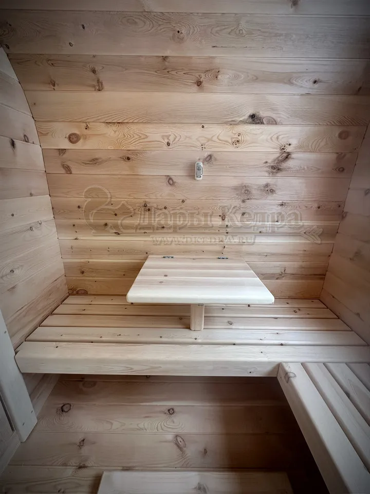 Баня «Парус» из кедра 4х2,2 метра