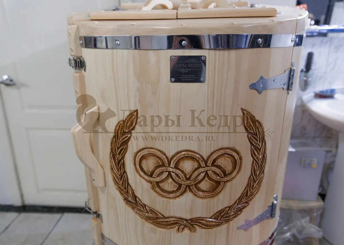Кедровая бочка (фитобочка) «Олимпийский чемпион»