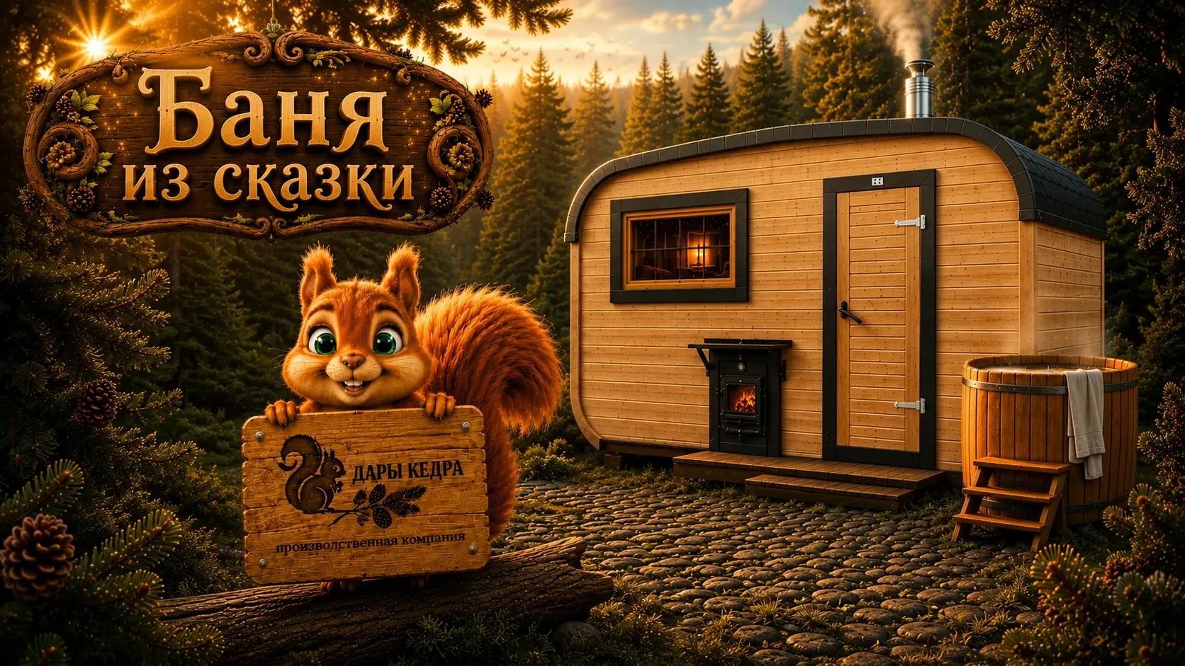 Представляем вам мобильную баню Окта