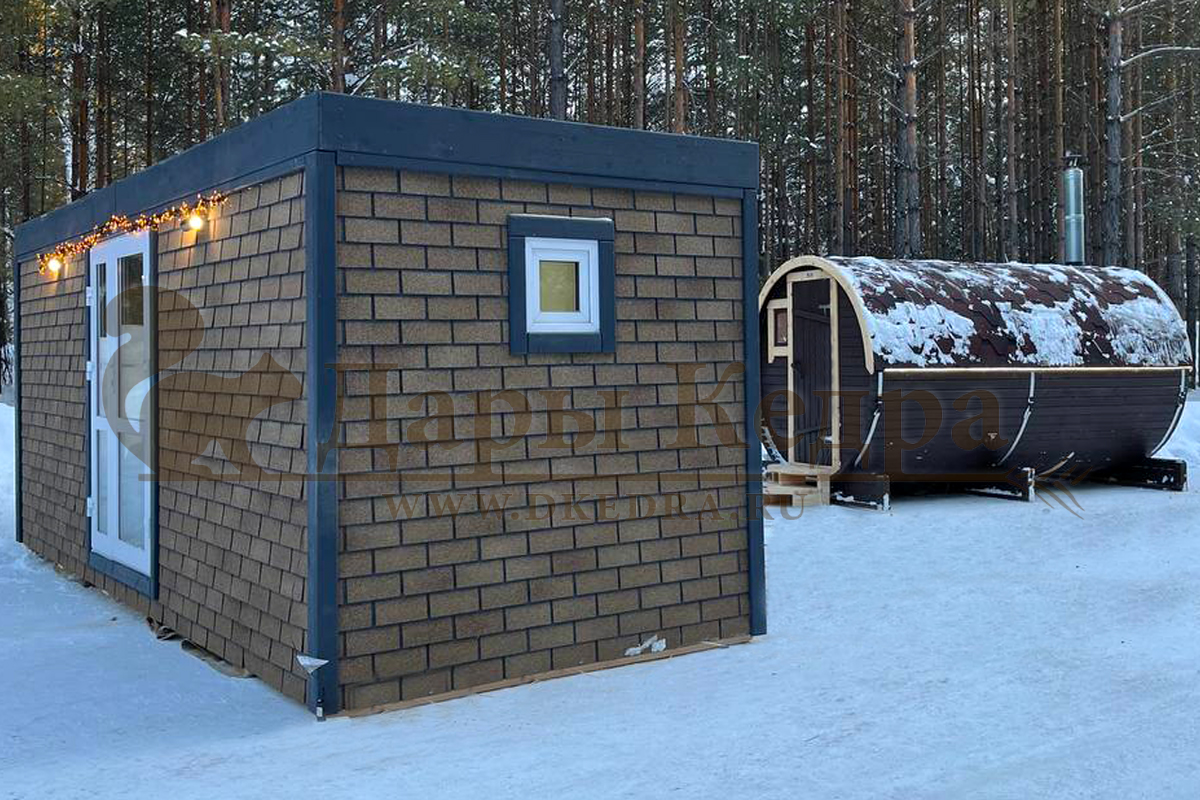 Кемпинг-дом «Панорама» с боковым входом